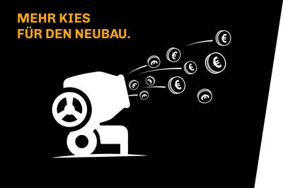 WER ZU SPÄT BAUT, DEN BESTRAFT DAS LEBEN.